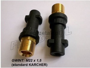 Redukcja BAYONET do pistoletów Karcher SERIA K Gwint M22 x 1,5