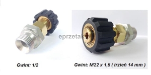 Redukcja nakrętka do karcher gwint: M22 / gwint zewnętrzny 1/2