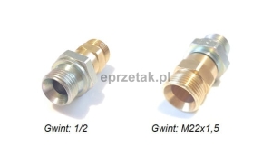 Redukcja do karcher gwint zew: M22 / gwint zew:  1/2   