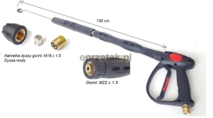 Pistolet z przedłużką do myjek  KARCHER,KRANZLE +lanca 900 mm+dysza 