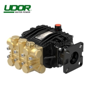 Pompa wysokociśnieniowa UDOR 150 BAR - 13,2 litr/min, 3400 obr. z kołnierzem do mocowania z silnikami spalinowymi wał 3/4 - 19 mm 