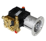 Pompa ciśnieniowa UDOR 150 BAR - 13 litr/min - 1450 obr - z regulatorem ciśnienia - kołnierz do silnika elektycznego