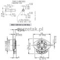 Silnik hydrauliczny Casappa Polaris PHM20.31,5, pojemność 33,03 cm³