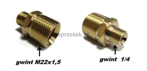 Redukcja Gwint M22 - 1/4 ZEW. do Karcher HD HDS