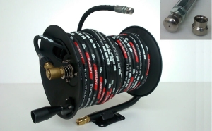 Wąż przewód do czyszczenia rur i kanalizacji, kret, myjki KARCHER, 40 metrów + bęben 