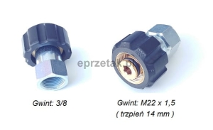 Redukcja nakrętka do karcher gwint: M22 / gwint: 3/8